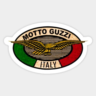 Motto Guzzi Motorcycles Italy Sticker